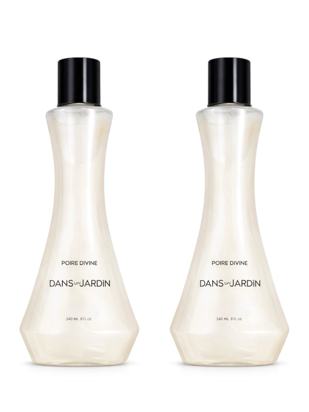 DANS UN JARDIN PEAR DIVINE FOAMING BATH 240ML X2 - BRAND NEW